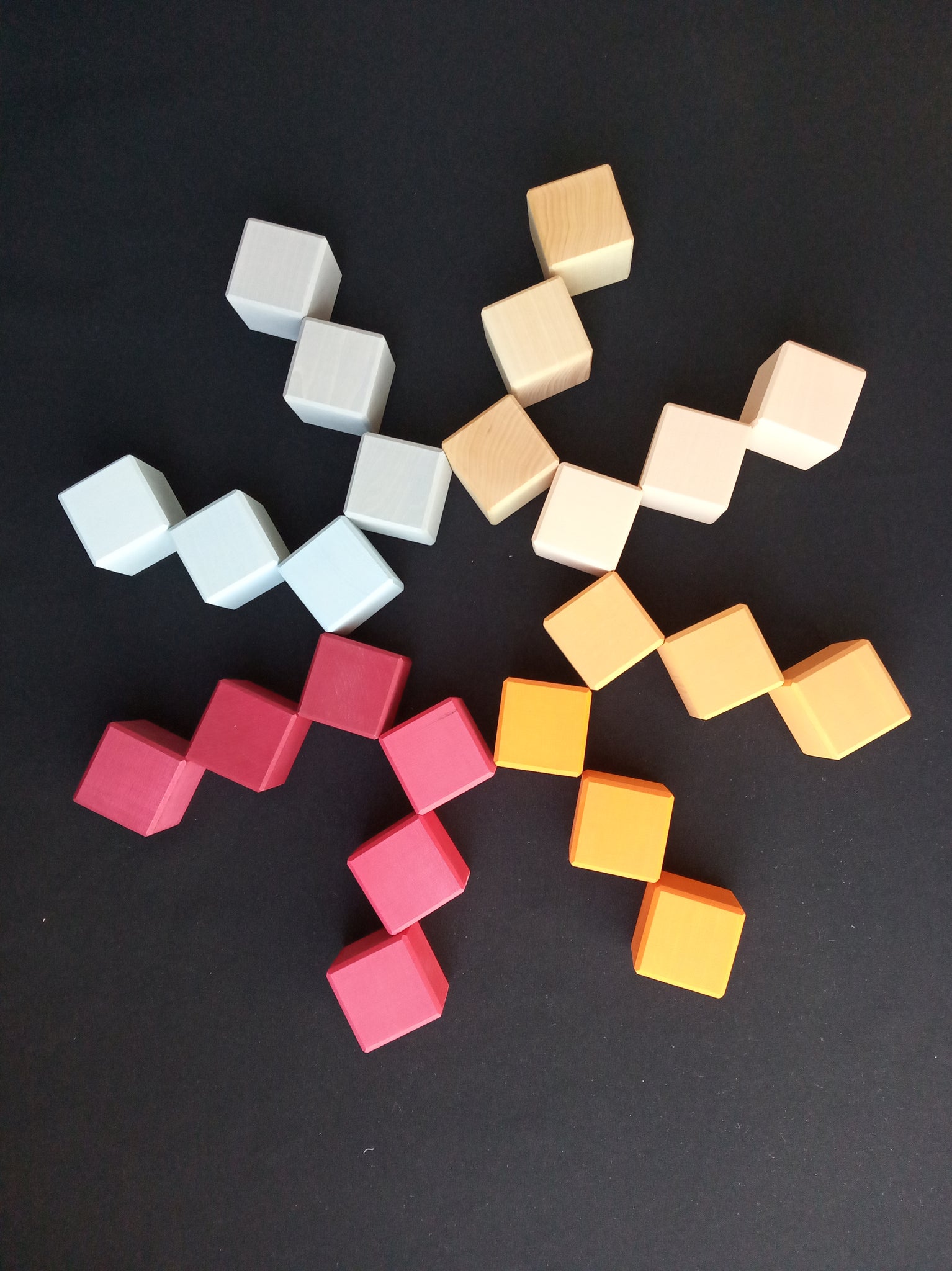 Wooden 24 Color Blocks