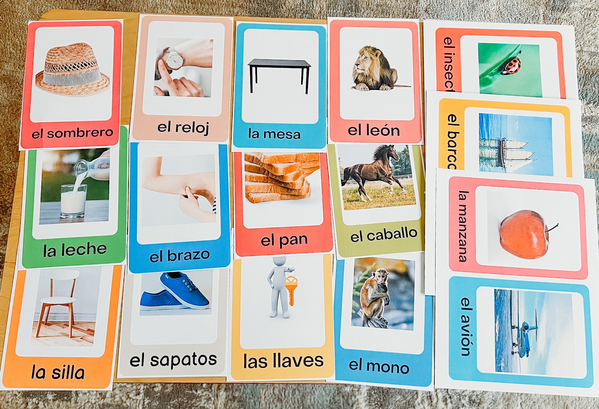 50 Spanish Words (downloadable file)