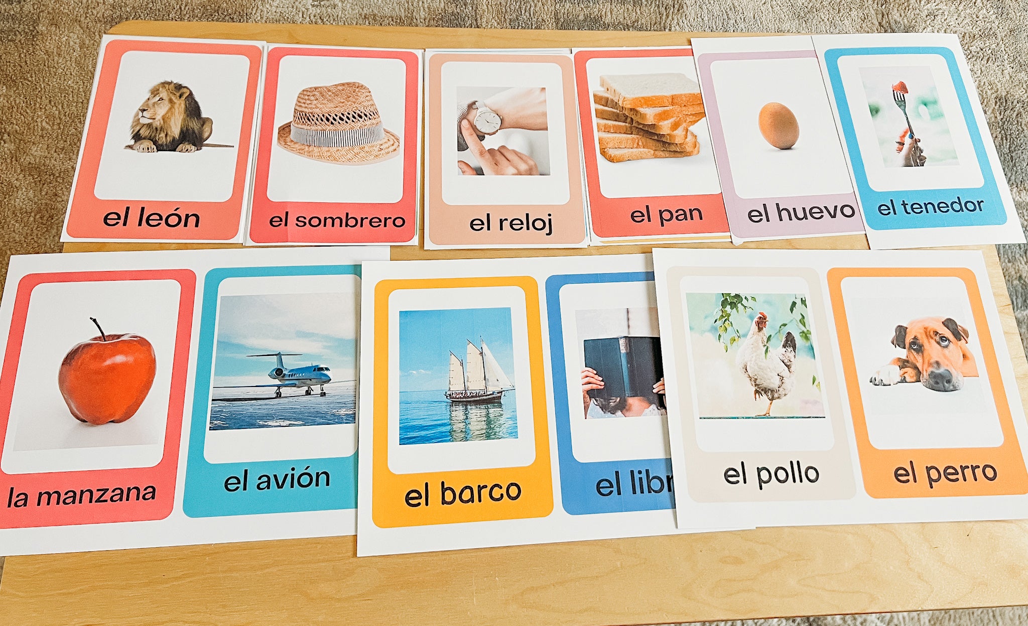 50 Spanish Words (downloadable file)
