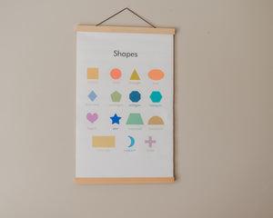 Shapes Poster (physical product)