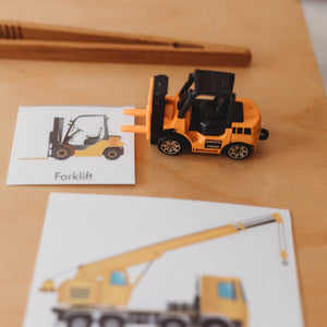 Match the Construction Vehicle. (PDF File only)