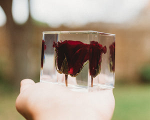 Red Rose Cube (Free Shipping)