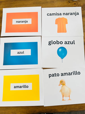 Colors in Spanish (downloadable file)