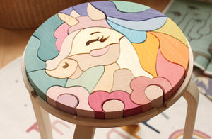 Unicorn Pastel Puzzle