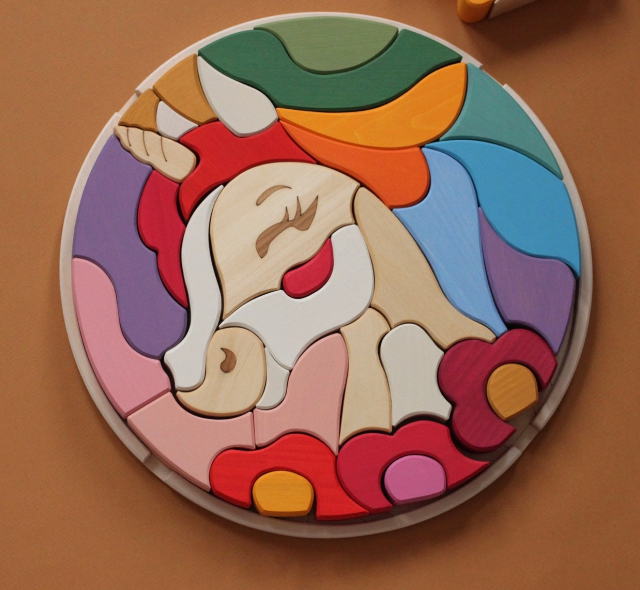 Unicorn Vibrant Puzzle
