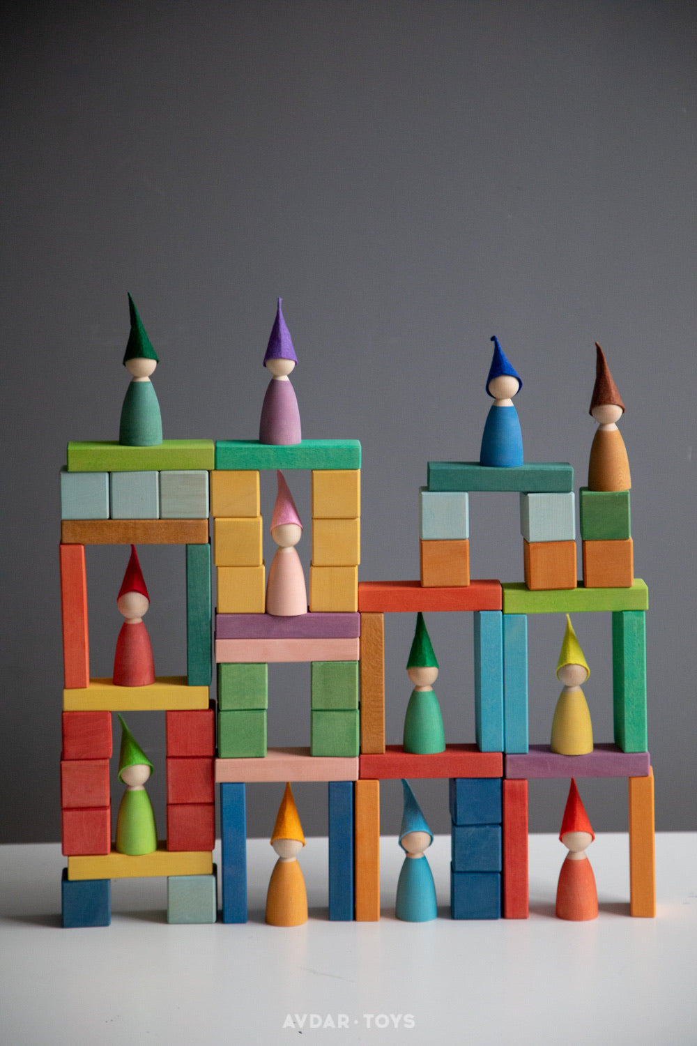 Avdar Colorful Brick Blocks