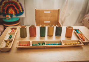 Bamboo Color Sorting Set