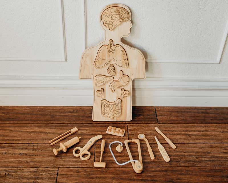 Anatomy Puzzle with Doctor Set