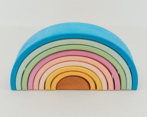 Avdar Medium Pastel Color Rainbow Stacker