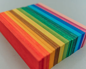 Avdar Colorful Thin Flat Blocks